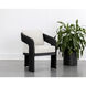 Pylos Black / Louis Cream Outdoor Dining Armchair